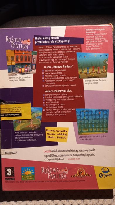 Różowa pantera  gra Pc
