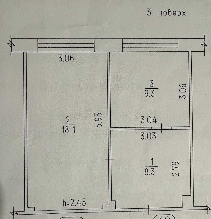 ПРОДАЖ 2-х кімнат, ЦЕГЛА!