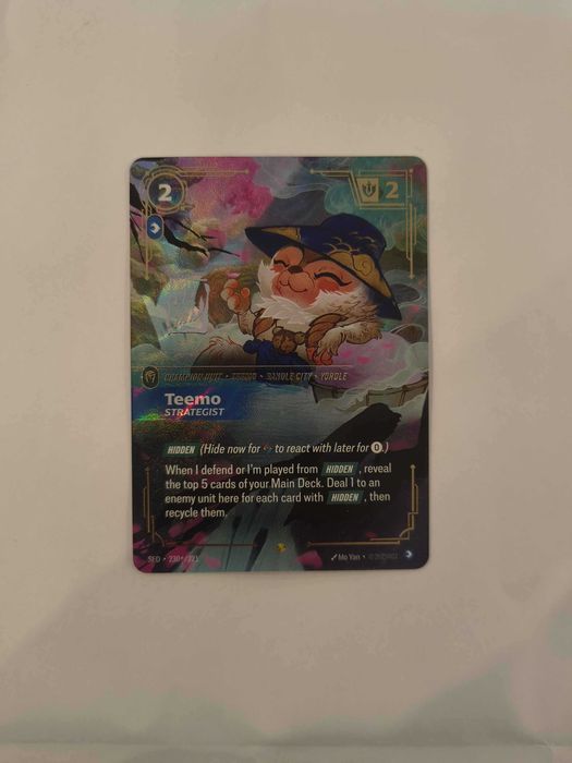Riftbound Teemo Strategist 230*/221 Rybnik • OLX.pl
