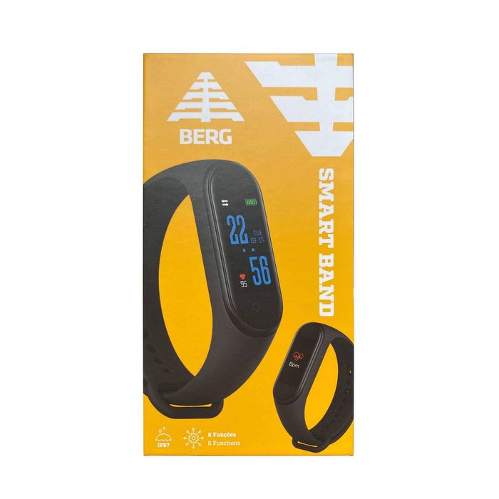 Relógio Smartband Preta

Berg