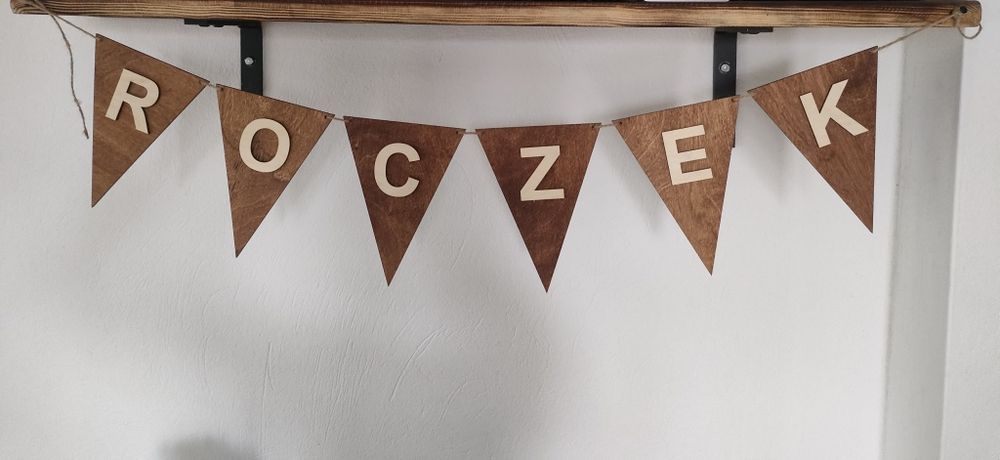 Girlanda napis roczek