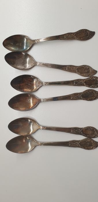 Posrebrzane łyżeczki do kawy