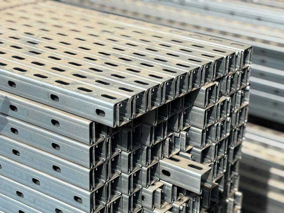 Кріплення для сонячних панелей 41х41, - 3,4 м, 4,2 м, 5,2 м, 6,2 м