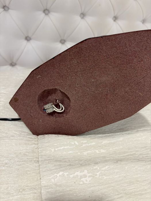 Candeeiro Art deco de ONICES  E.T.H usado e sem abajur/globo