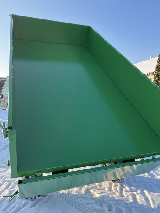 Przyczepki jednoosiowe wywrotki