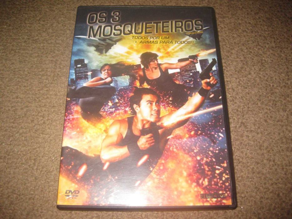DVD "Os 3 Mosqueteiros" de Cole McKay