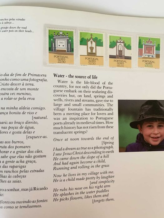 Filatelia - Livro filatélico