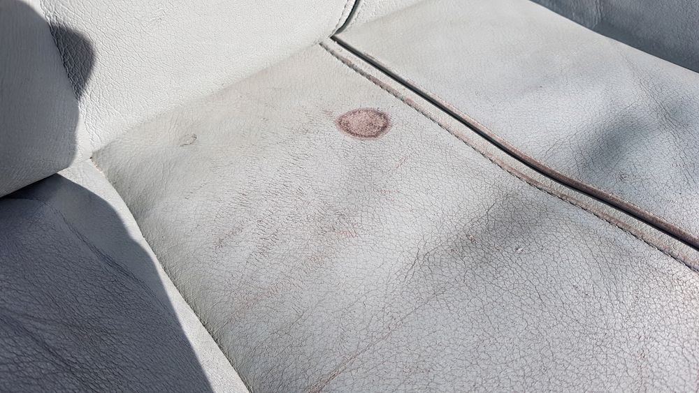 BMW E39 Fotel pasażera Prawy przód skóra