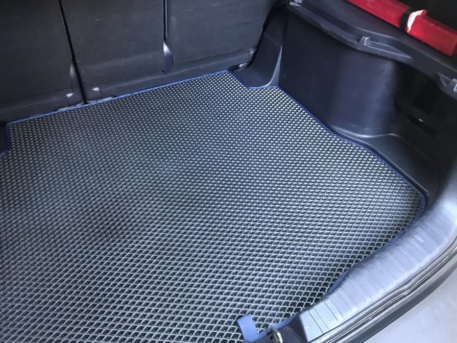 Honda CRV 2007-2011 Коврик багажника (EVA, полиуретановый, черный)