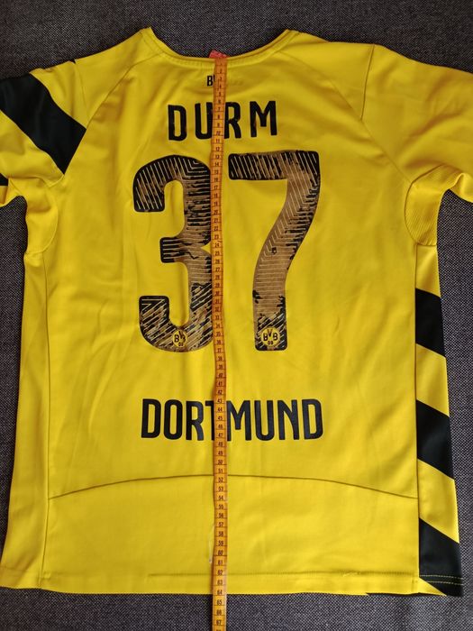 Koszulka Puma meczowa Borussii Dortmund -Durm 37 sezon 2014/2015
