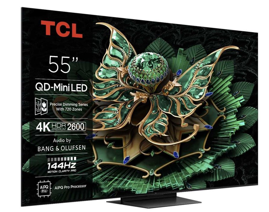 Telewizor QD-Mini LED TCL 55Q7C 4K UHD 144 Hz Smart TV: Google TV.