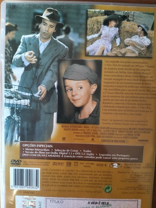 DVD A Vida é Bela