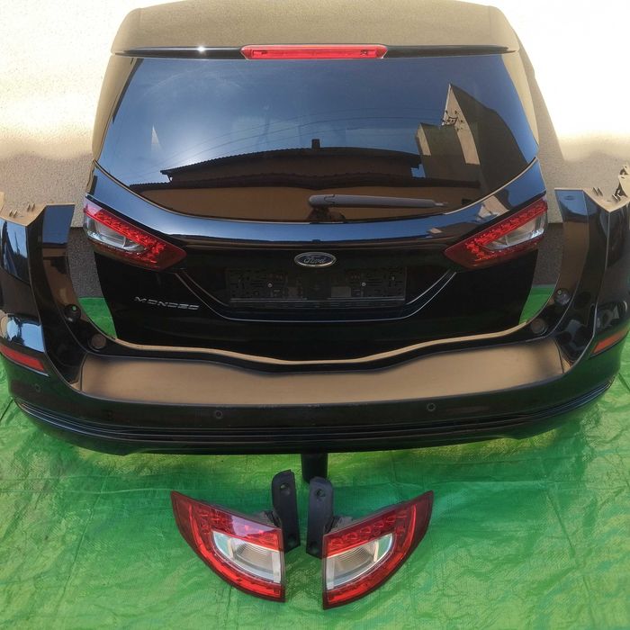 MONDEO MK5 zderzak tył 6 pdc  klapa lampa czarny RE  EUROPA koła felgi