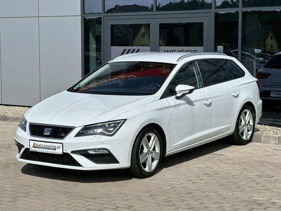 Seat Leon Sportstourer Navi, Półskóra, Climatronic, Grzane fotele, LED, Czujniki, GWARANCJA