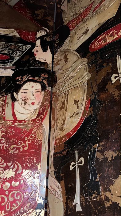 biombo com desenhos chines