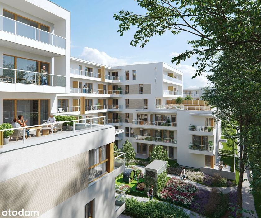 2-pokojowe mieszkanie 38m2 + balkon