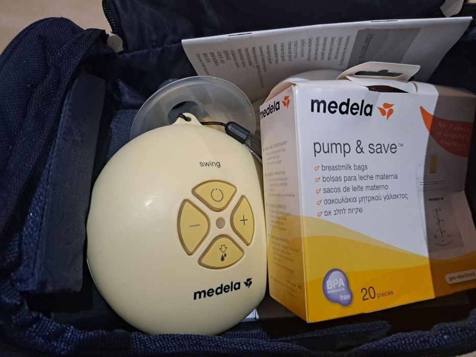 Extrator leite medela