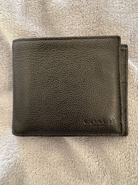 Coach: Carteira de homem 11x10cm