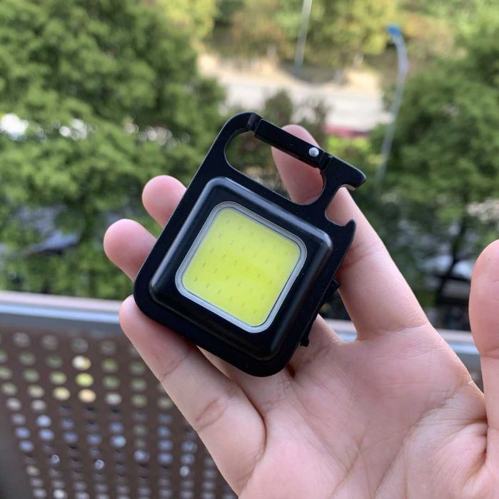 Lanterna COB LED Ultra portátil recarregavel USB-C