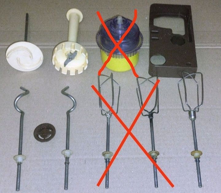 Миксер Рось Росток МВР-202 Насадки, подставка