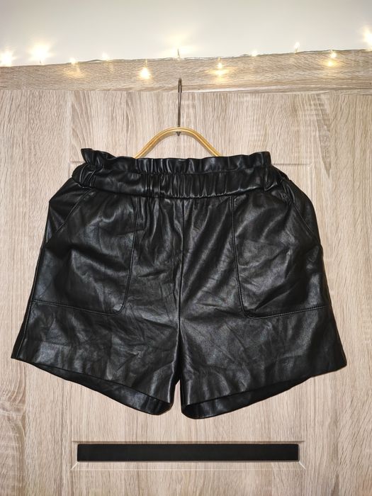 Шорти кожзам верх резинка