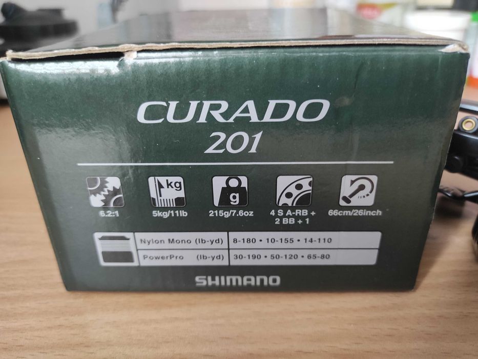 Multiplikator Shimano Curado 201 K
