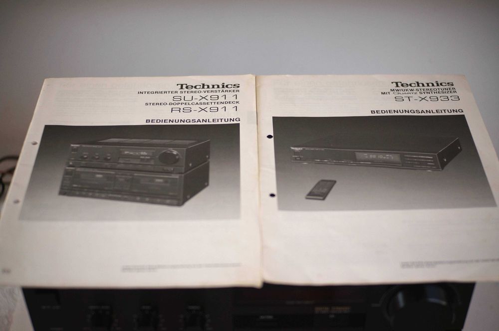 Wieża Technics SU-X911, ST-X933, RS-X911 - ładny stan, 100 % sprawny