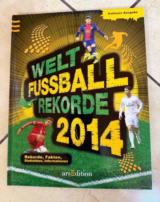 Книга  «Welt-Fußball-Rekorde 2014» Світові футбольні рекорди 2014