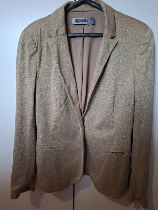 Blazer  Dourado  Stradivarius