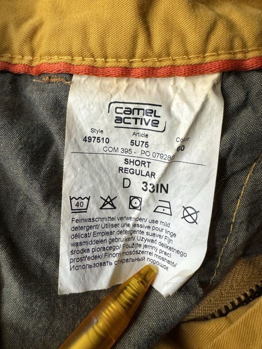 Camel Active męskie szorty chinosy spodenki short chino regular fit W33