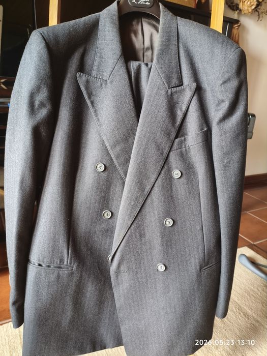 Fato  de homem clássico cinzento, tamanho 56