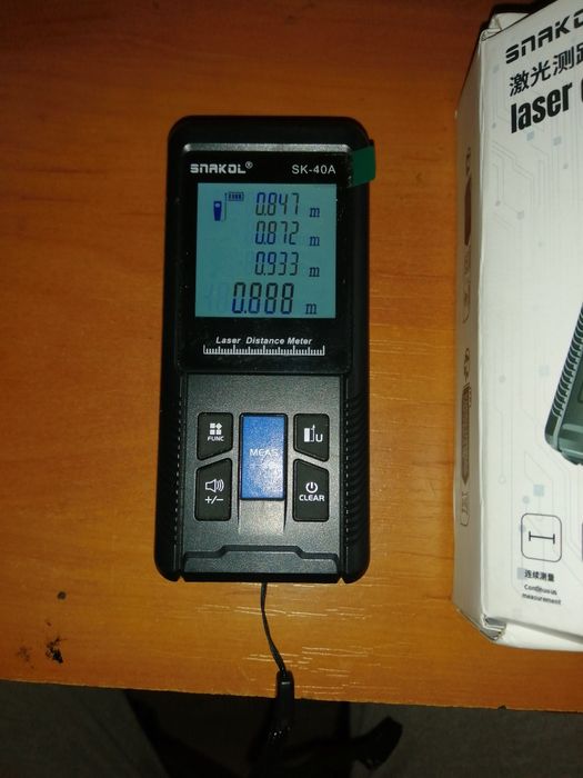 Dalmierz laserowy zasięg 40m nowy