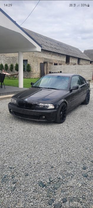 Bmw E46 Coupe Schwarz2 Cała na części  M Pakiet