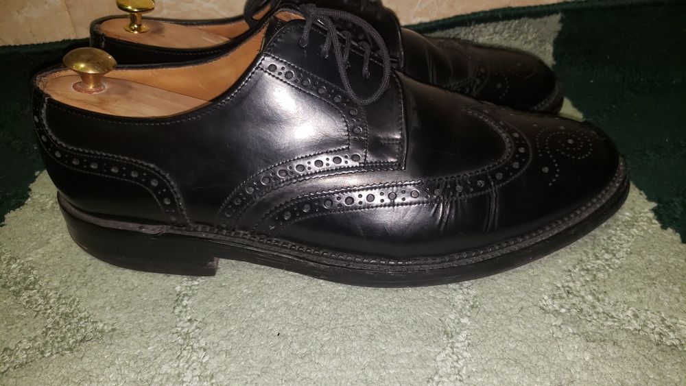 Туфли броги Loake (England). Goodyear Welted. Разм. 46.