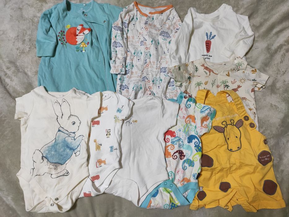 Набір милих речей (9 шт) 3-6 місяців унісекс