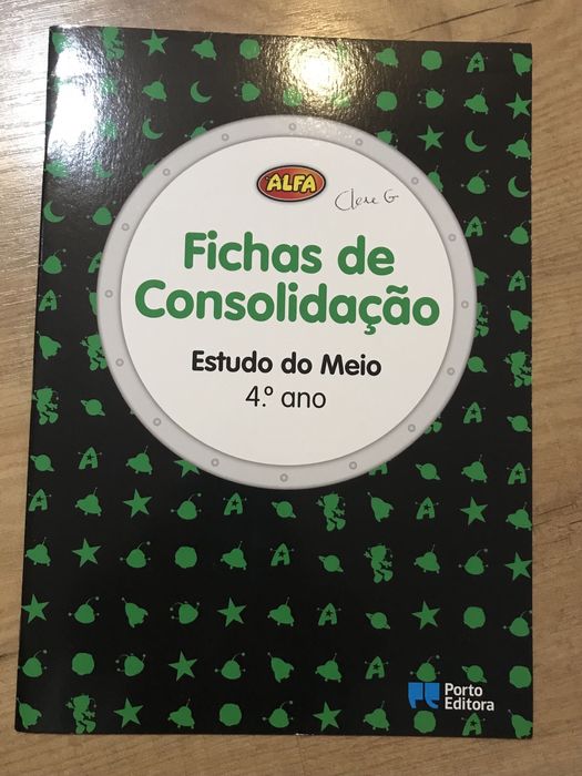 Livros para ferias e fichas de consolidação