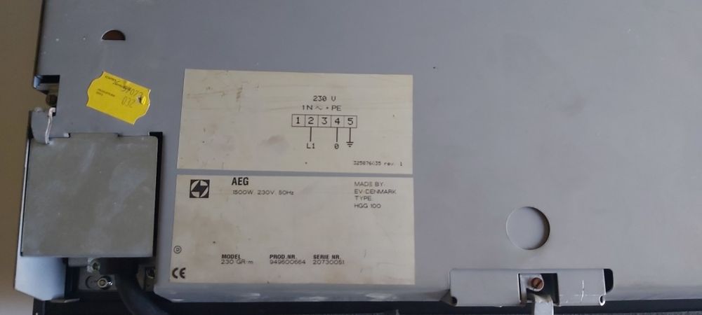 AEG Grelhador Built in