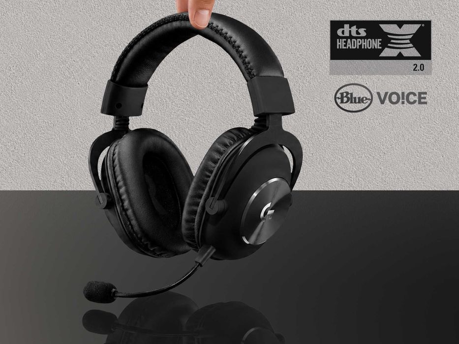 Навушники Logitech G PRO X Gaming Headset Black (981-000818)