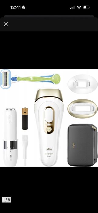 Nie używany depilator laserowy Braun