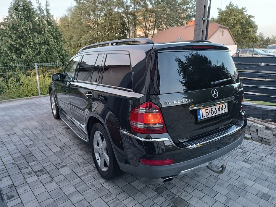 Mercedes GL420cdi 2007r Polski salon,pakiet offroad, hak 3,5tony