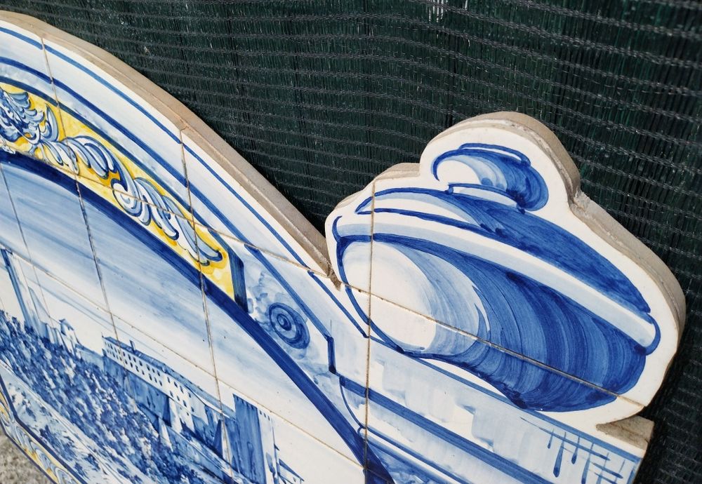 Magnifico painel de azulejos de 1992, Palmela.