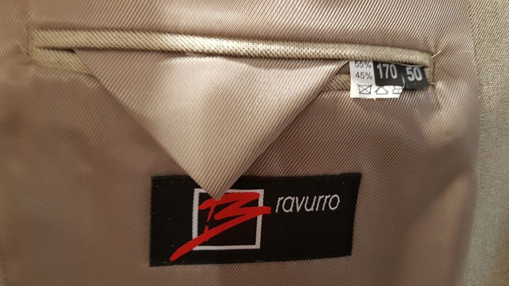 Garnitur Bravurro trzy częściowy rozmiar 170/50