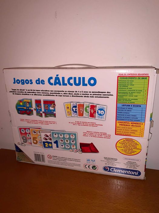 Jogo de Criança "Jogos de Cálculo" - Idade 4-6+