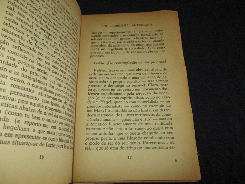 Livro Um Problema Anteriano António Sérgio