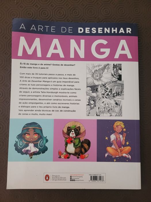 Livro novo a arte de desenhar manga