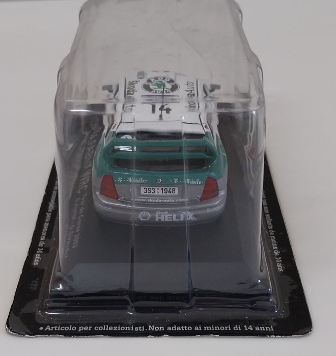 Miniatura em escala 1/43 Skoda Fabia Wrc