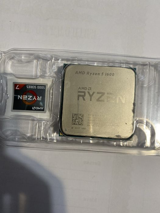 Ryzen 5 1600 б/у абсолютно рабочий