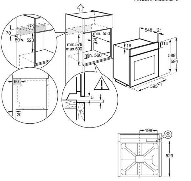 Forno bom estado AEG