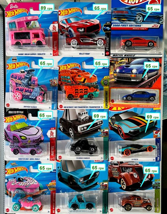 Машинки hot wheels ‼️ поштучно Mattel машинка мейн базові запак Porsche Audi Bmw Honda premium   ціни різні  актуальні на фото
