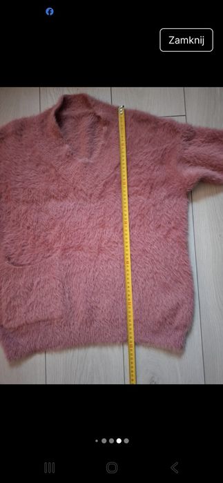 Sweter damski alpaca.